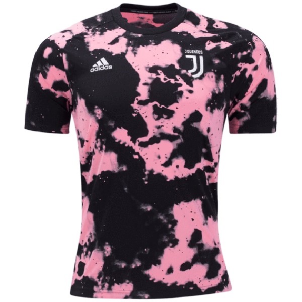 Camiseta de Entrenamiento Juventus 2019 2020 Negro Rosa